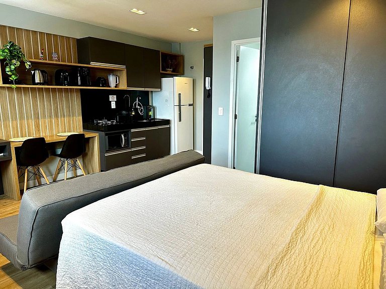 Studio no Edifício Time em Maceió by Qavi