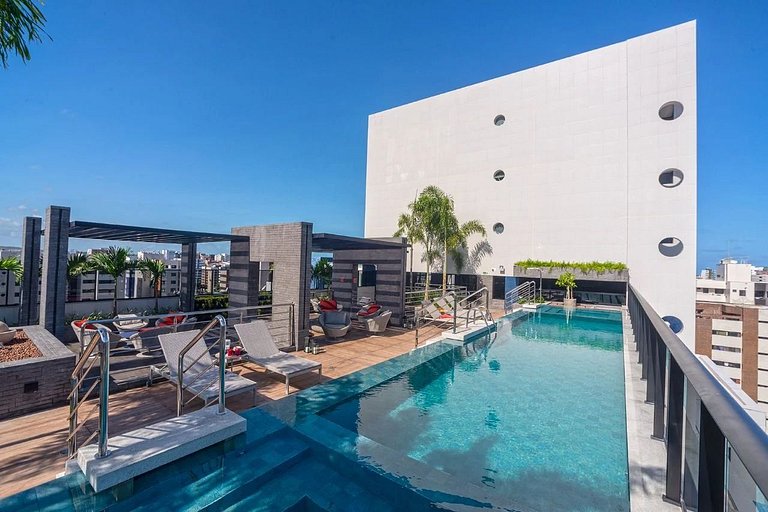 Studio Design Edifício Time em Maceió by Qavi