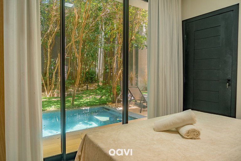 Casa com Piscina Privativa em condomínio Maxlife11 - By Qavi