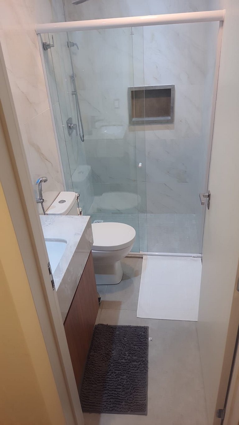 Apartamento de dois quartos no Ile de Pipa