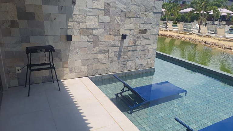 Apartamento de dois quartos no Ile de Pipa