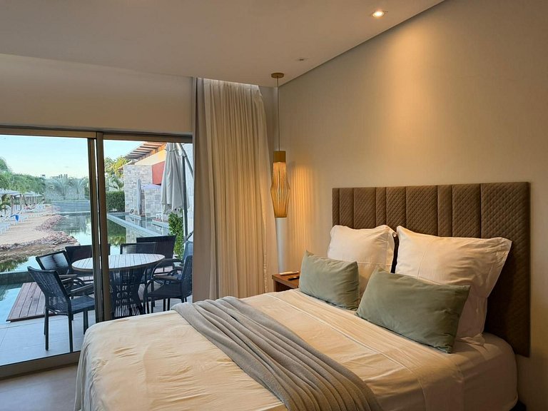 Apartamento de dois quartos no Ile de Pipa