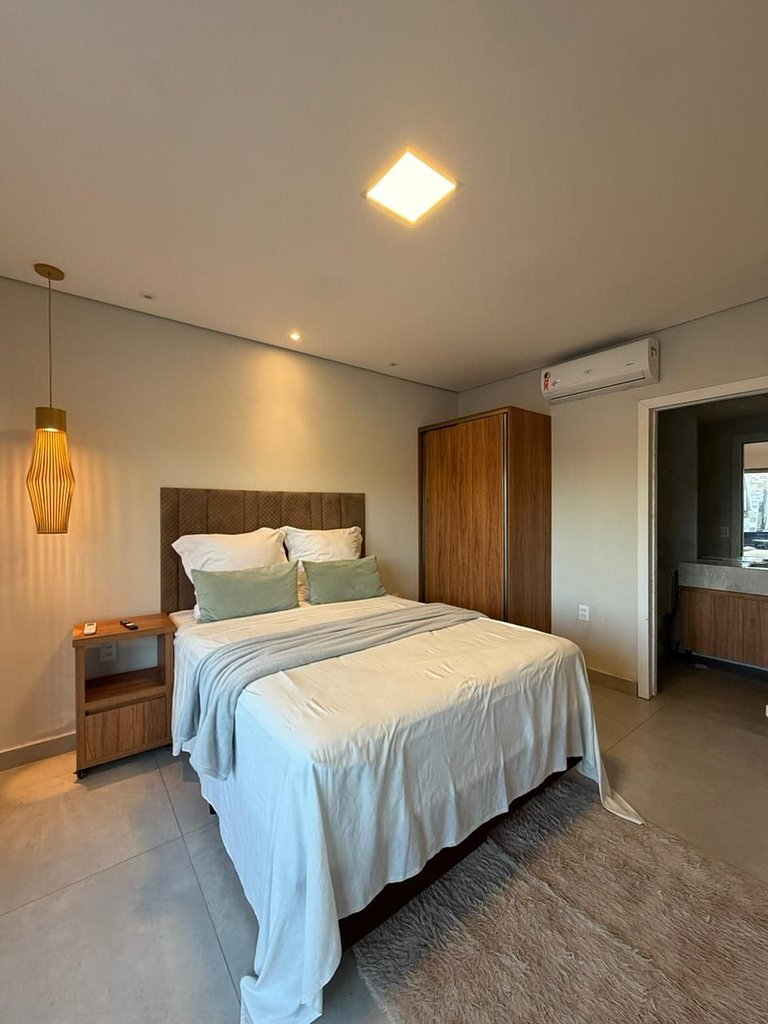 Apartamento de dois quartos no Ile de Pipa