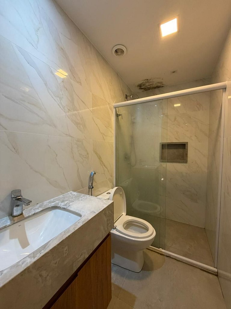 Apartamento de dois quartos no Ile de Pipa