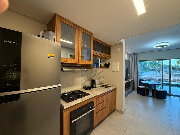 Apartamento de dois quartos no Ile de Pipa