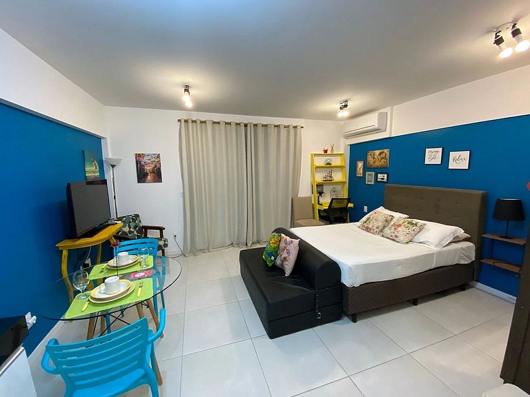 Studio no Edifício Time em Maceió by Qavi