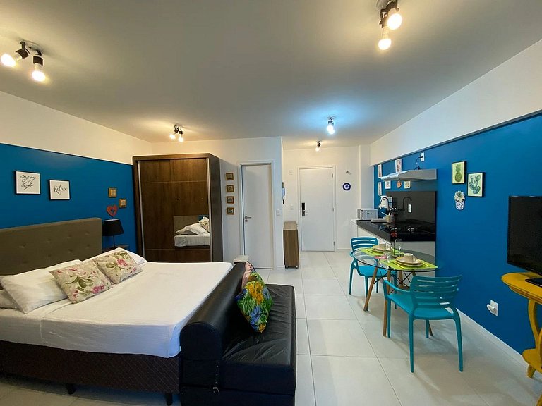 Studio no Edifício Time em Maceió by Qavi