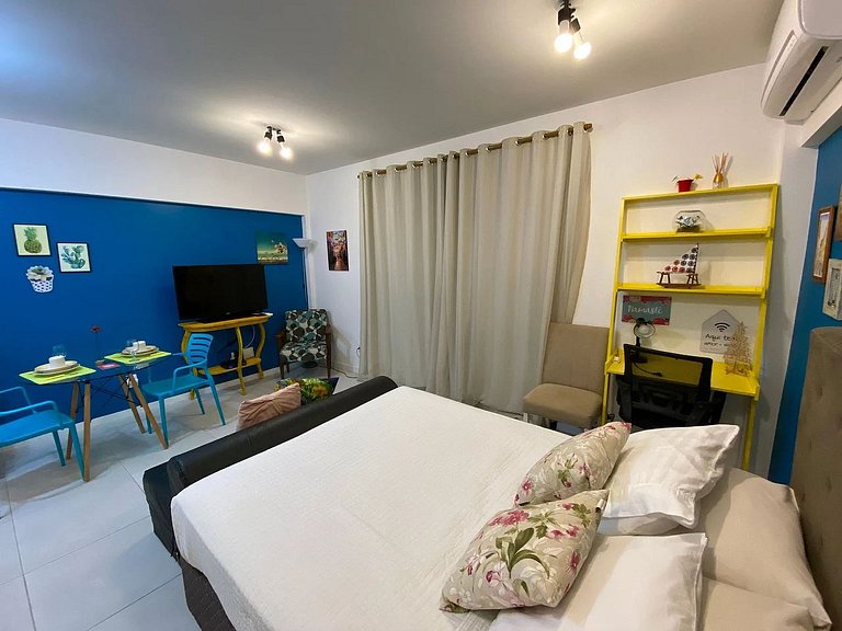 Studio no Edifício Time em Maceió by Qavi