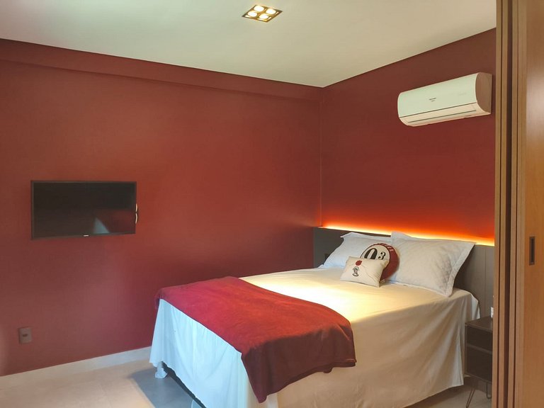 Apartamento de 1 quarto no Ile de Pipa