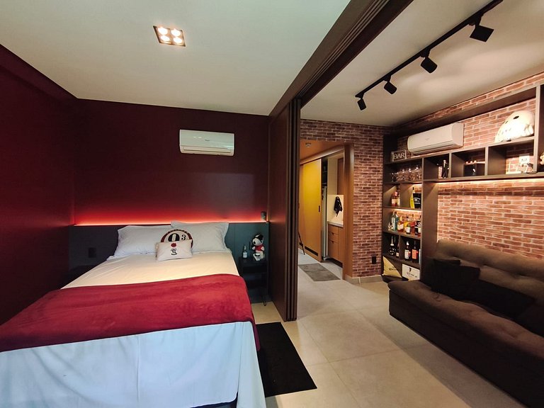 Apartamento de 1 quarto no Ile de Pipa