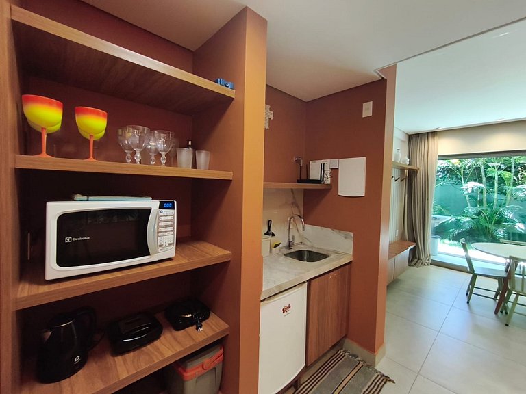 Apartamento de 1 quarto no Ile de Pipa