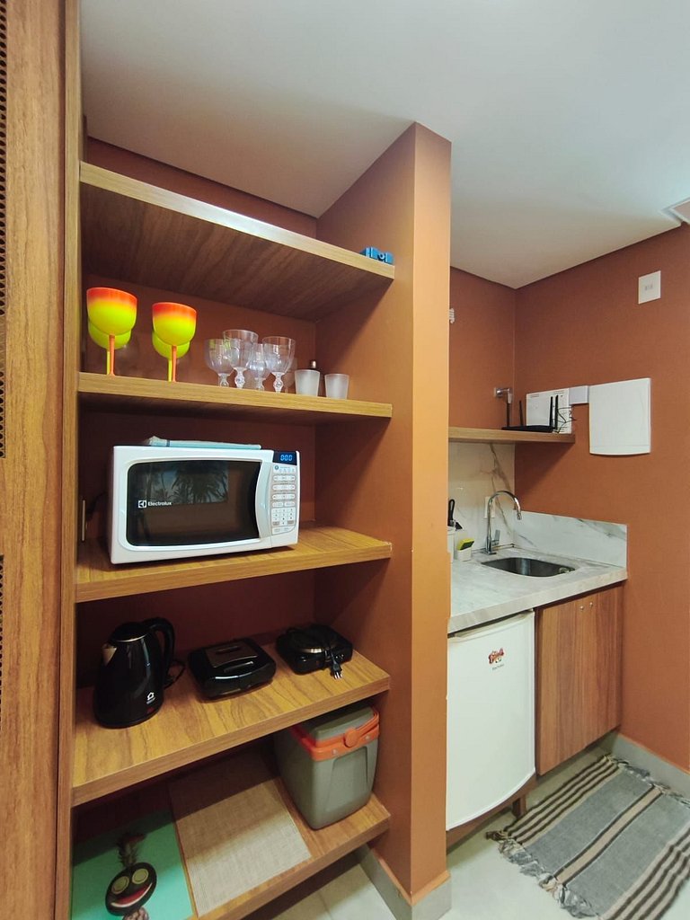 Apartamento de 1 quarto no Ile de Pipa