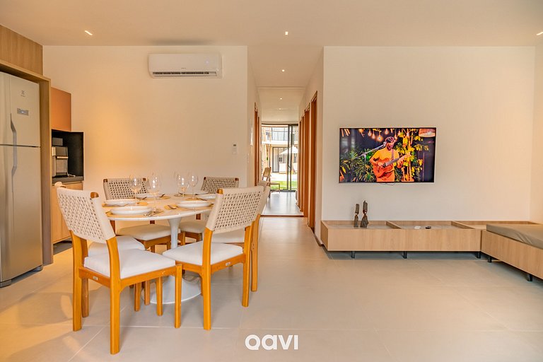 Apartamento na Praia de Tatuamunha by Qavi