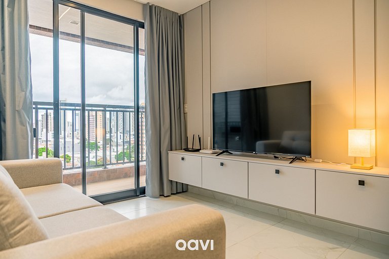 Apartamento com Varanda Mindset Manaíra by Qavi