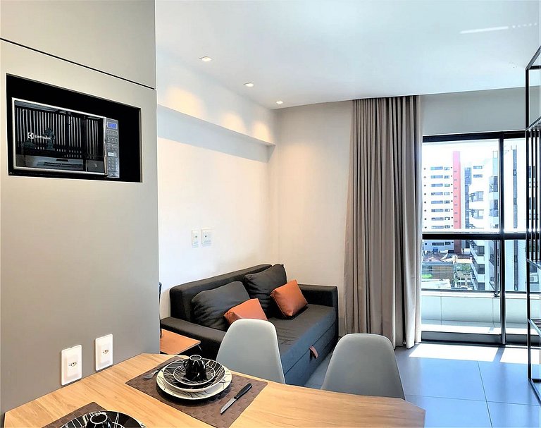 Studio no Edifício Time em Maceió by Qavi