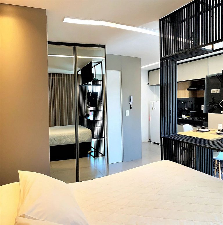 Studio no Edifício Time em Maceió by Qavi