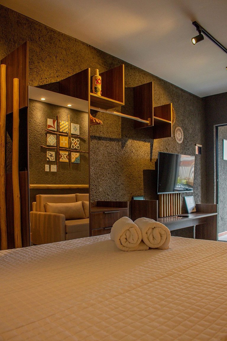 Apartamento com Varanda Gamboa Milagres by Qavi