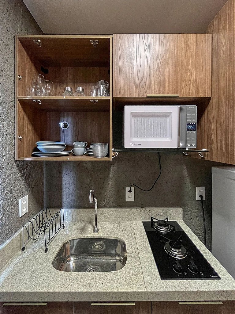 Apartamento com Varanda Gamboa Milagres by Qavi