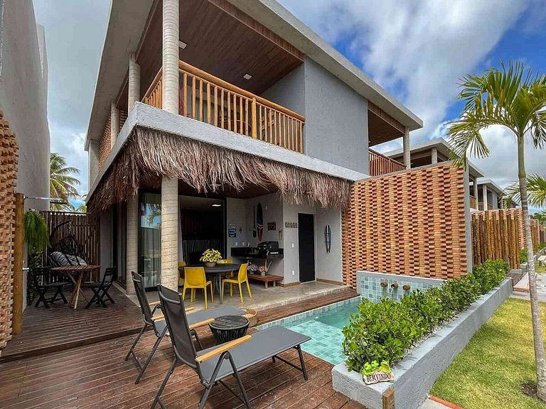 Casa Piscina Privativa Villa Sapê Milagres by Qavi