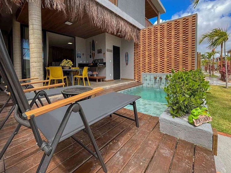 Casa Piscina Privativa Villa Sapê Milagres by Qavi