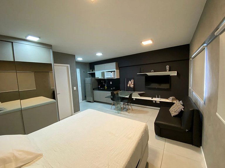 Studio no Edifício Time em Maceió by Qavi