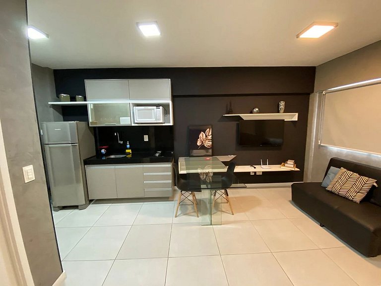 Studio no Edifício Time em Maceió by Qavi