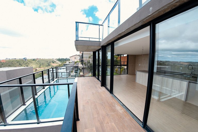 Casa com 4 suítes em condomínio de luxo - Bananeiras