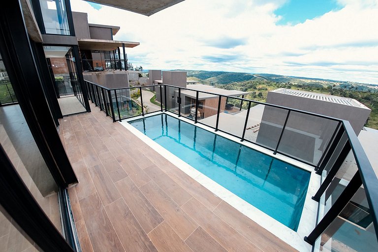 Casa com 4 suítes em condomínio de luxo - Bananeiras