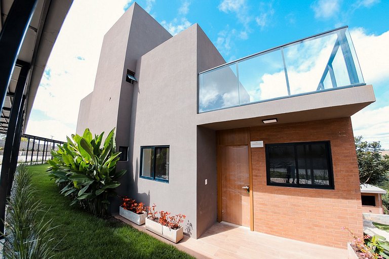 Casa com 4 suítes em condomínio de luxo - Bananeiras