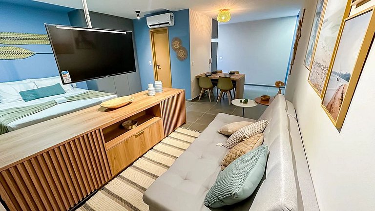 Loft Studio Maceió com Vista Mar by Qavi