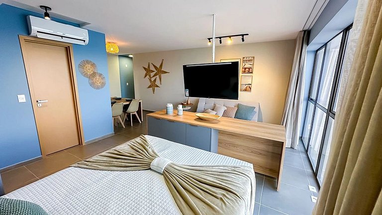 Loft Studio Maceió com Vista Mar by Qavi