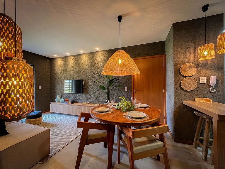 Apartamento Varanda Manatee em Milagres by Qavi