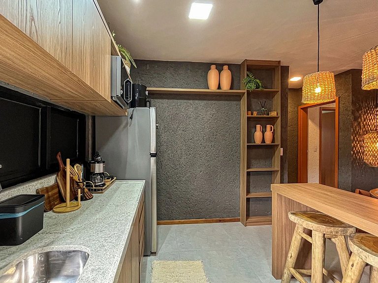 Apartamento Varanda Manatee em Milagres by Qavi