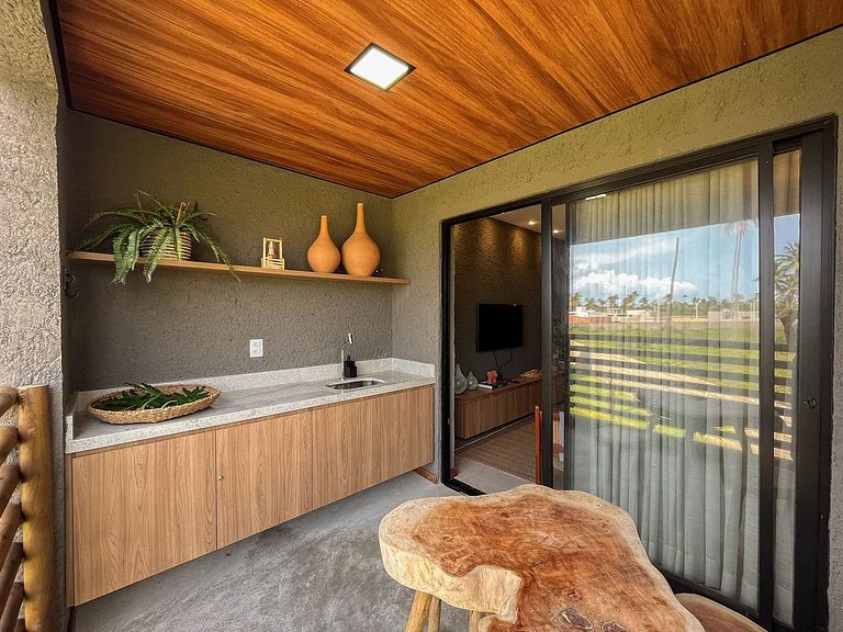 Apartamento Varanda Manatee em Milagres by Qavi