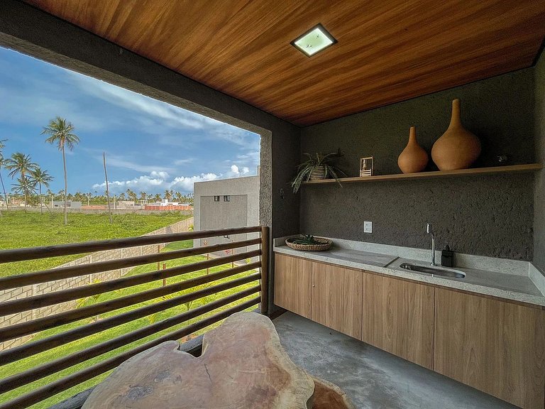 Apartamento Varanda Manatee em Milagres by Qavi