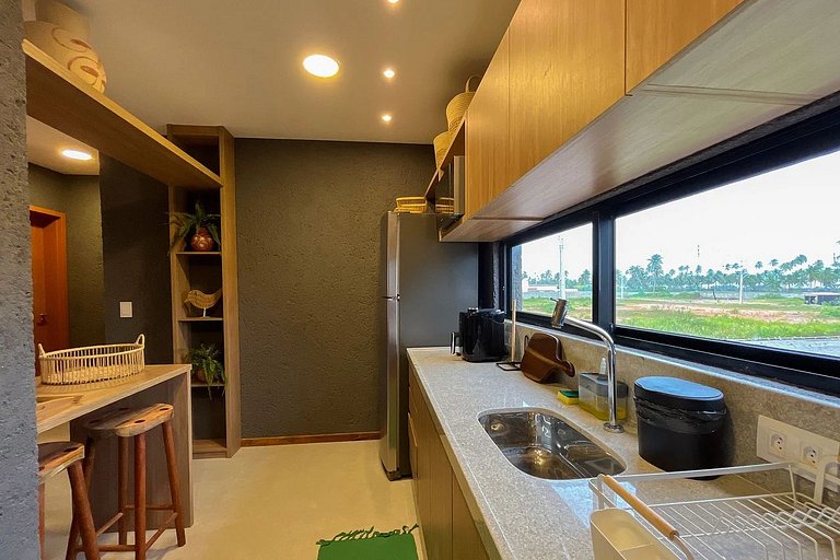 Apartamento Varanda Manatee em Milagres by Qavi