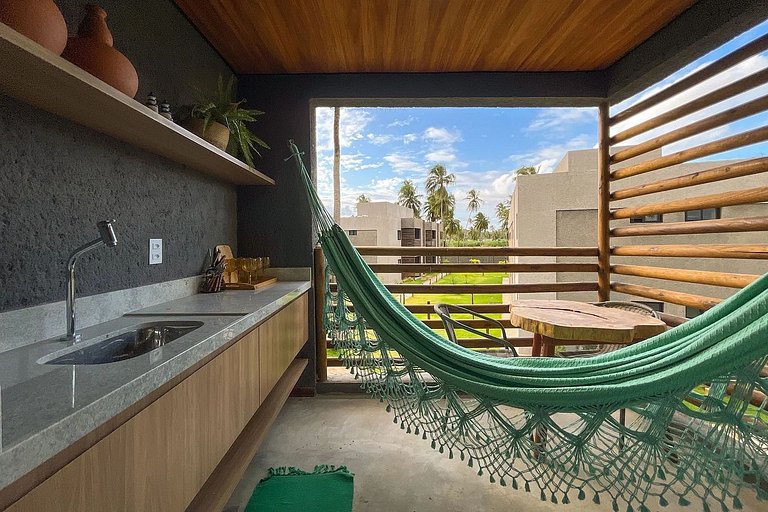 Apartamento Varanda Manatee em Milagres by Qavi