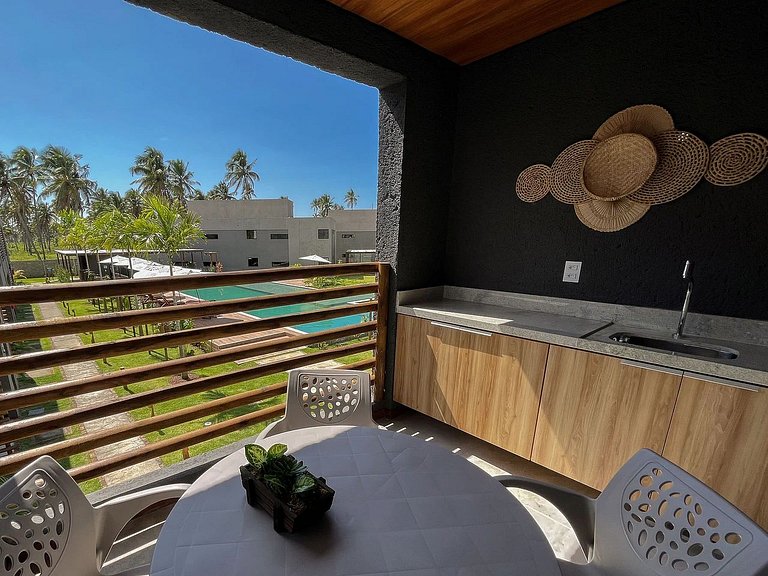 Apartamento Varanda Manatee em Milagres by Qavi