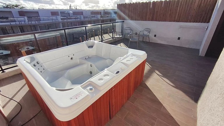 Duplex com Jacuzzi na Praia de Tatuamunha by Qavi