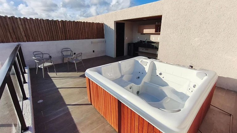 Duplex com Jacuzzi na Praia de Tatuamunha by Qavi