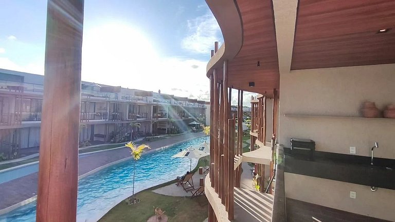 Duplex com Jacuzzi na Praia de Tatuamunha by Qavi