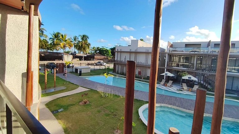 Duplex com Jacuzzi na Praia de Tatuamunha by Qavi