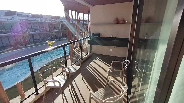 Duplex com Jacuzzi na Praia de Tatuamunha by Qavi