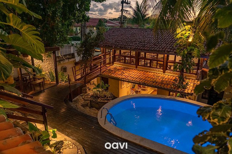 Qavi - Villa di Milos Completa - Praia de Pipa