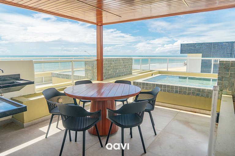 Triplex à Beira-Mar com Vista em Pirangi by Qavi