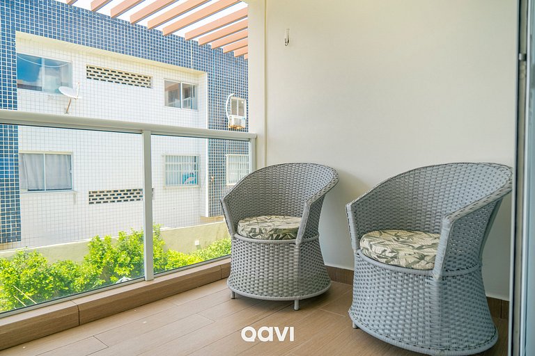 Triplex à Beira-Mar com Vista em Pirangi by Qavi