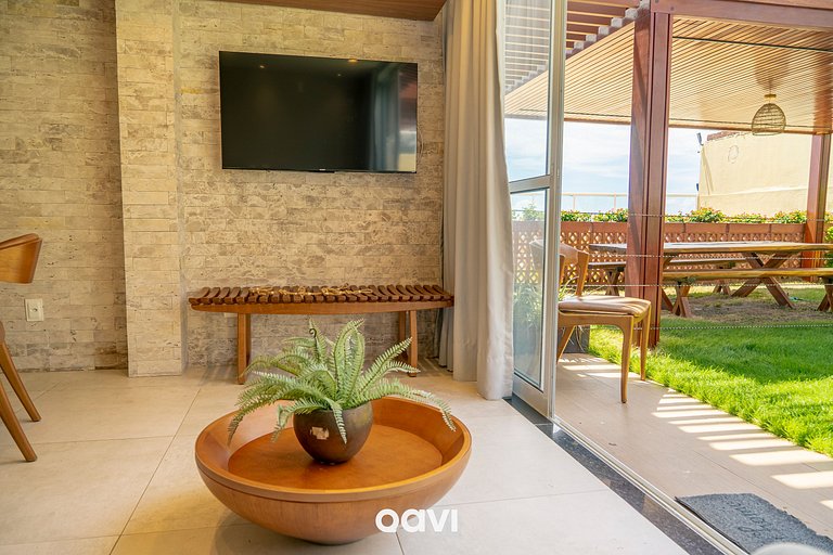 Triplex à Beira-Mar com Vista em Pirangi by Qavi