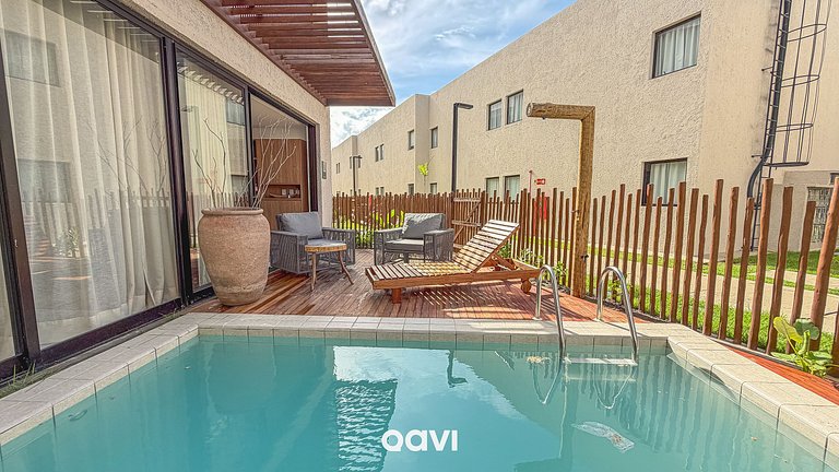 Beach House com Piscina Privativa Milagres by Qavi