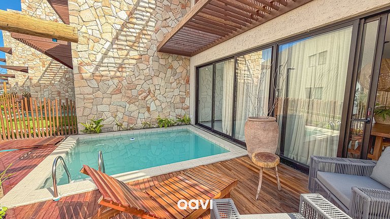 Beach House com Piscina Privativa Milagres by Qavi