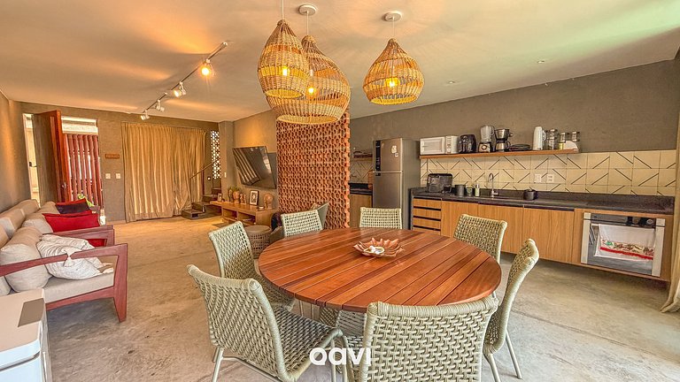 Casa Design com Piscina e Jacuzzi Milagres by Qavi